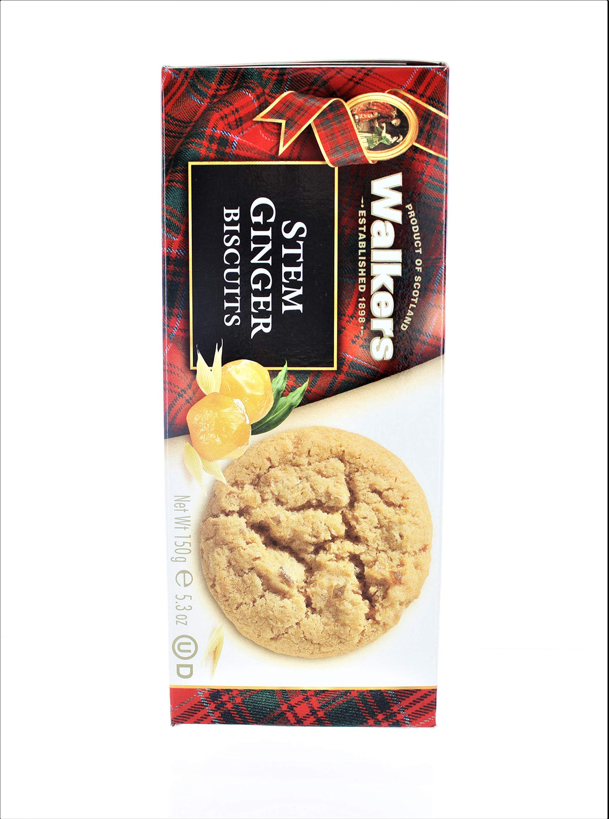 Walkers front packaging showing two 5.3 oz packs and brand