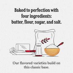Walkers ingredients label showing simple four-ingredient recipe benefits