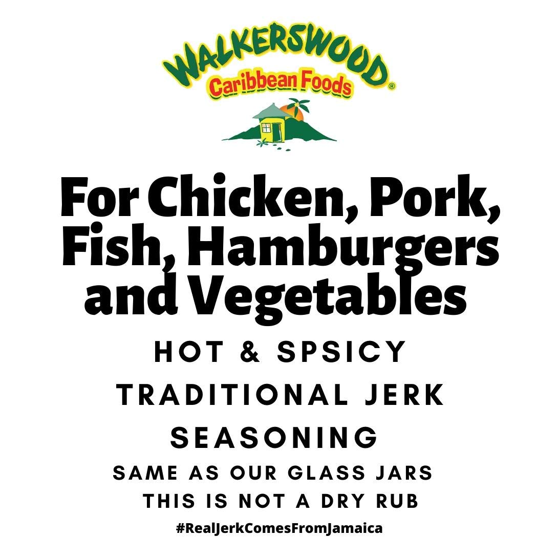 WALKERSWOOD marinated chicken on grill showing bold Caribbean flavor benefit