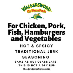 WALKERSWOOD marinated chicken on grill showing bold Caribbean flavor benefit