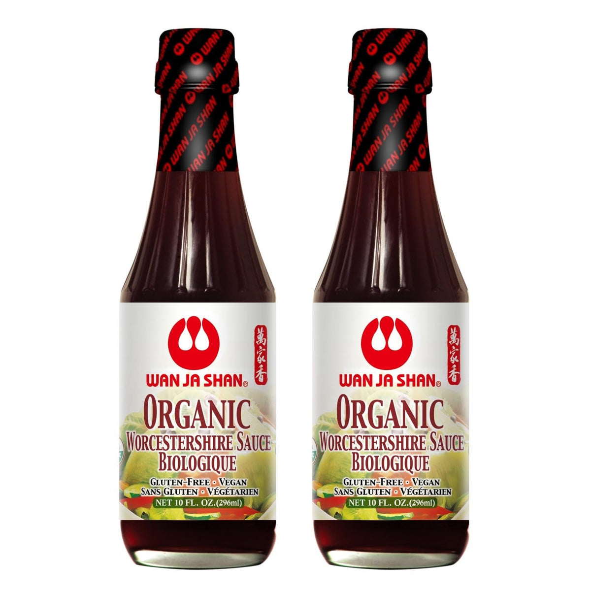 Wan Ja Shan front packaging showing organic label and brand benefit