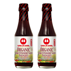 Wan Ja Shan front packaging showing organic label and brand benefit