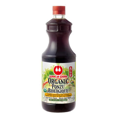Wan Ja Shan front bottle view showing organic 1L ponzu, great pantry staple