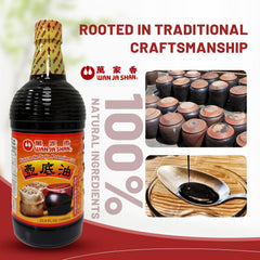 Wan Ja Shan being poured over a dish to add concentrated umami