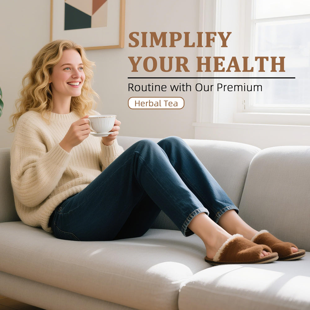 Wanciment cup on kitchen counter showing daily ritual and calming setting