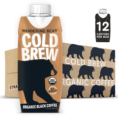 Wandering Bear front packaging showing bold label and easy-pour convenience
