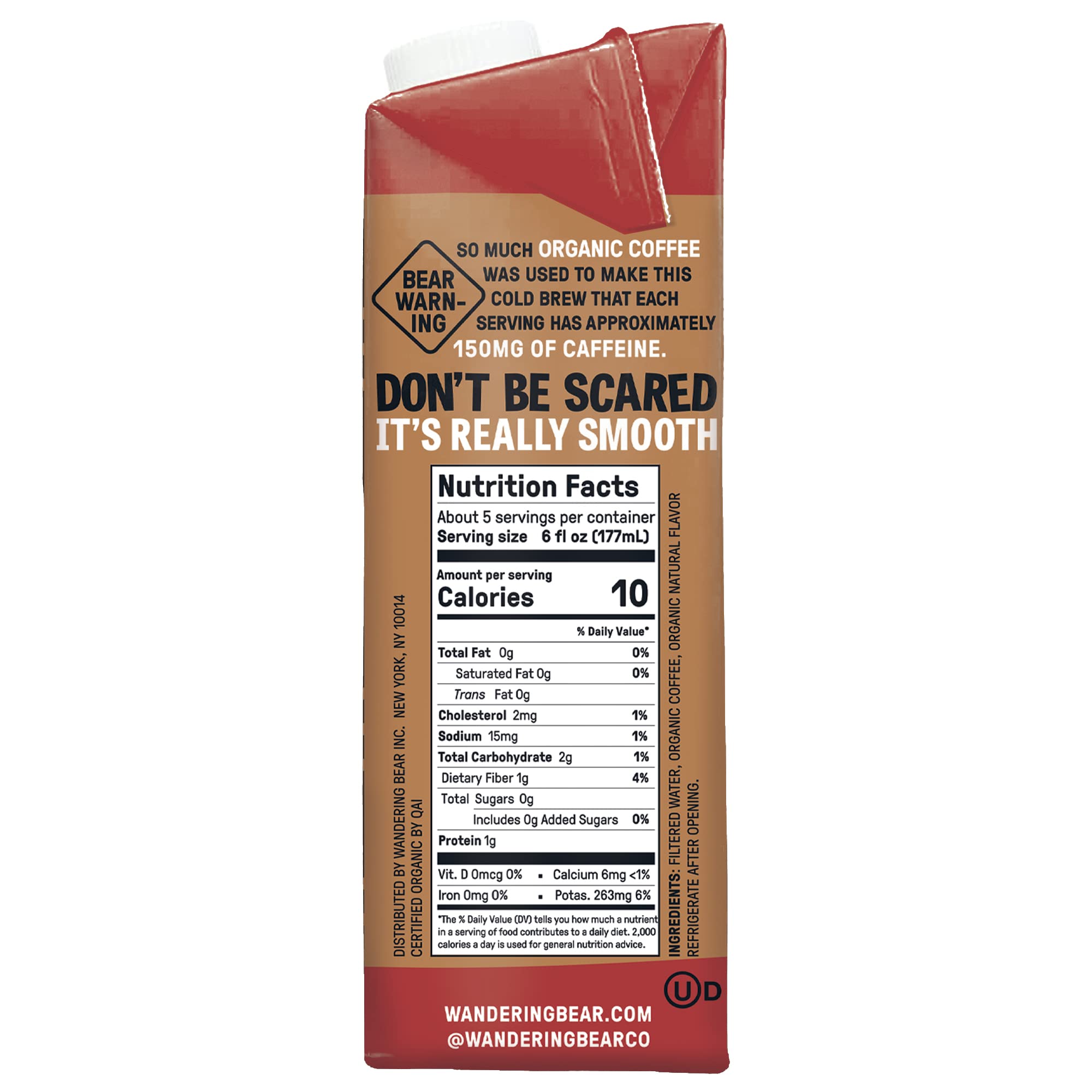 Wandering Bear mocha cold brew in breakfast scene for grab-and-go mornings