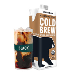 Wandering Bear front label showing product name and 32 oz size for clear identification