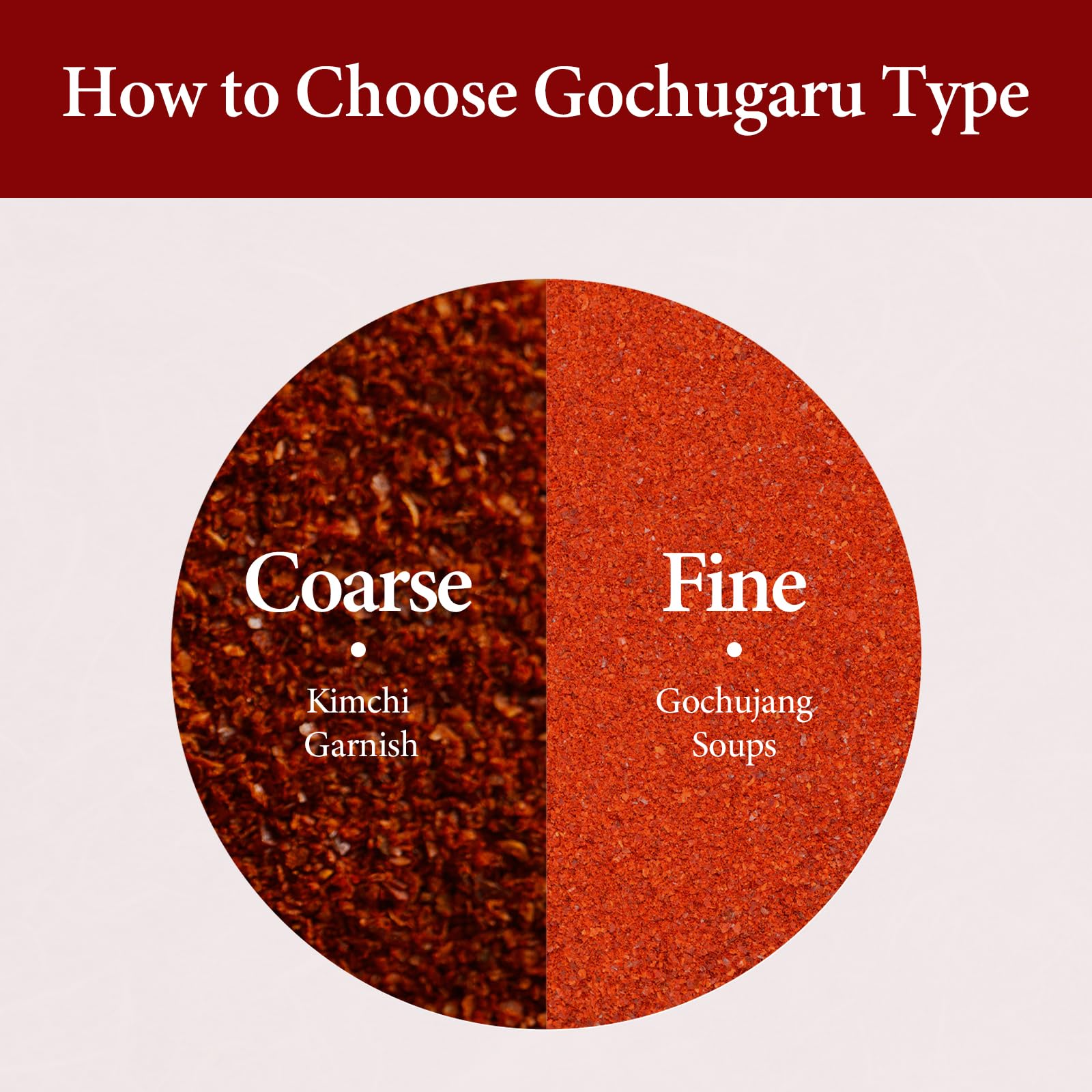 sprinkling Wang gochugaru over bibimbap to enhance color and taste