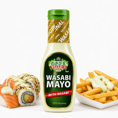 Wasabi-O front packaging showing label and 6 oz bottle for quick kitchen use