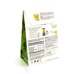 Wasska close-up of powdered mix texture, quick-dissolve for consistent drinks