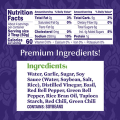 WATCHAREE'S close-up of basil and garlic texture highlighting fresh aromatic ingredients