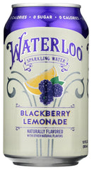 Waterloo front can showing blackberry lemonade branding and vibrant design for visual appeal
