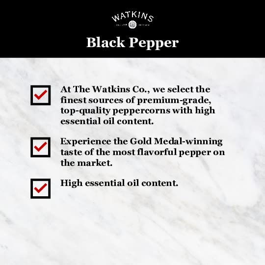Size comparison with teaspoon illustrating Watkins 15.7 oz bulk value and savings
