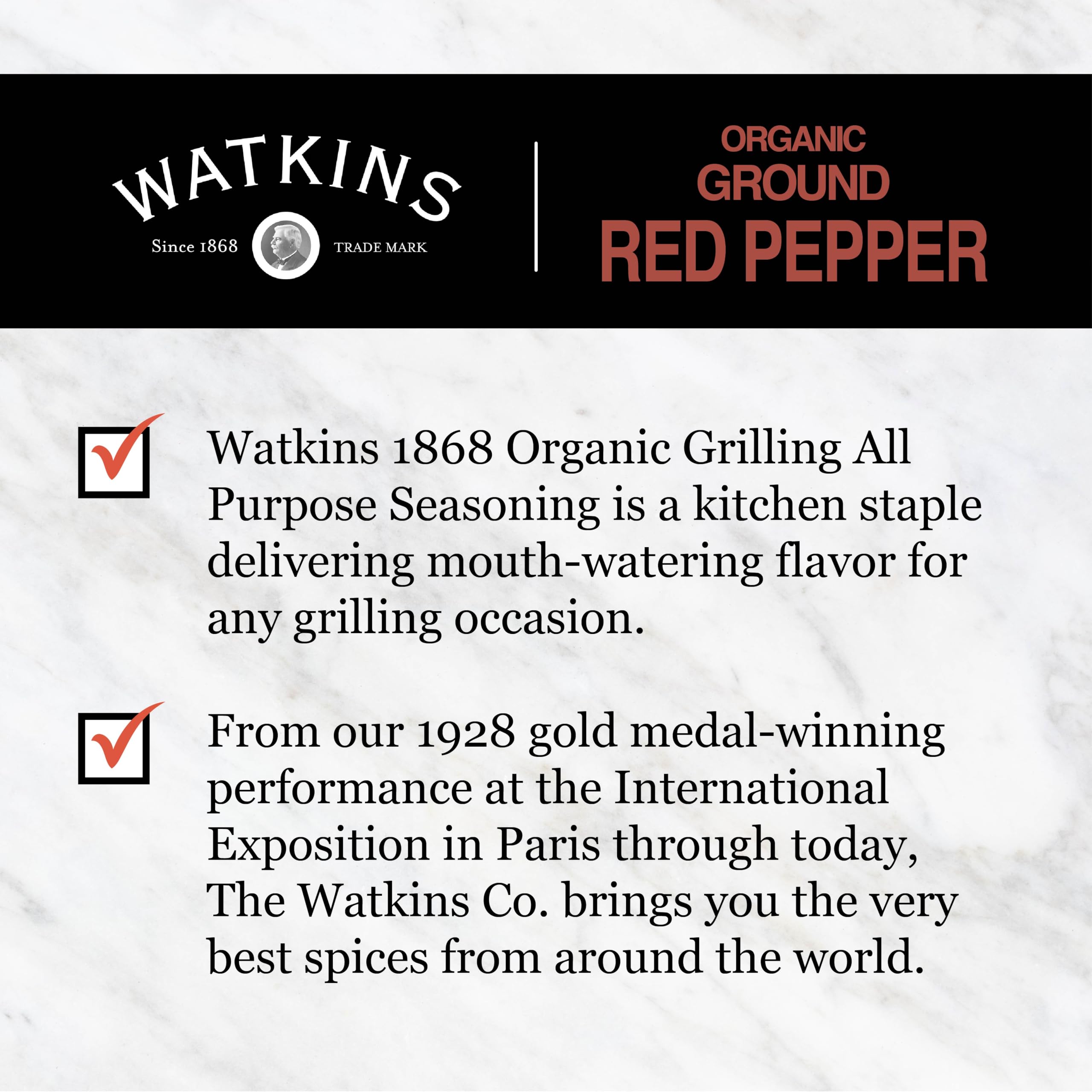 Chef sprinkling Watkins crushed red pepper over pizza illustrating instant flavor boost