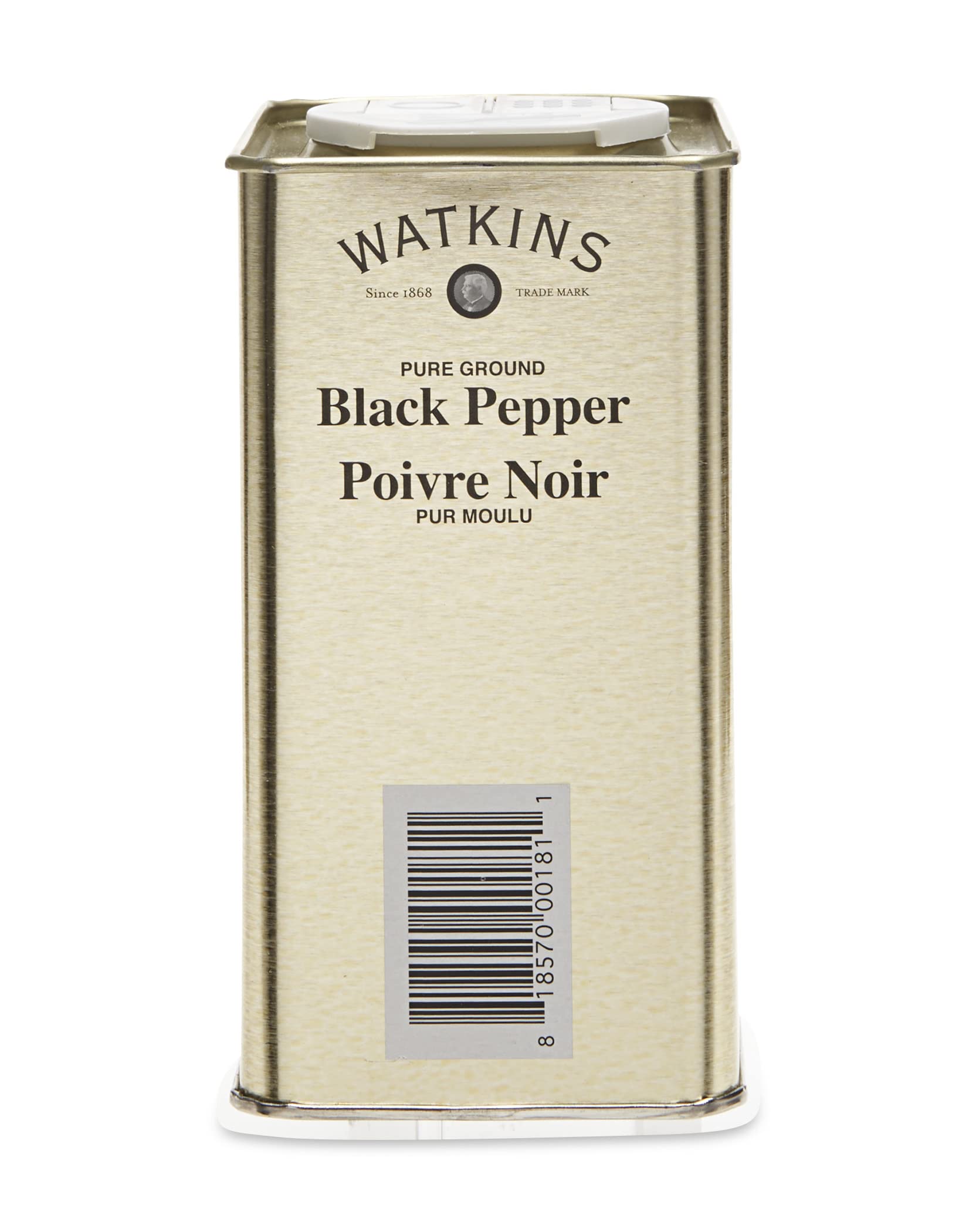 Watkins label closeup displaying kosher and gluten-free certifications benefit