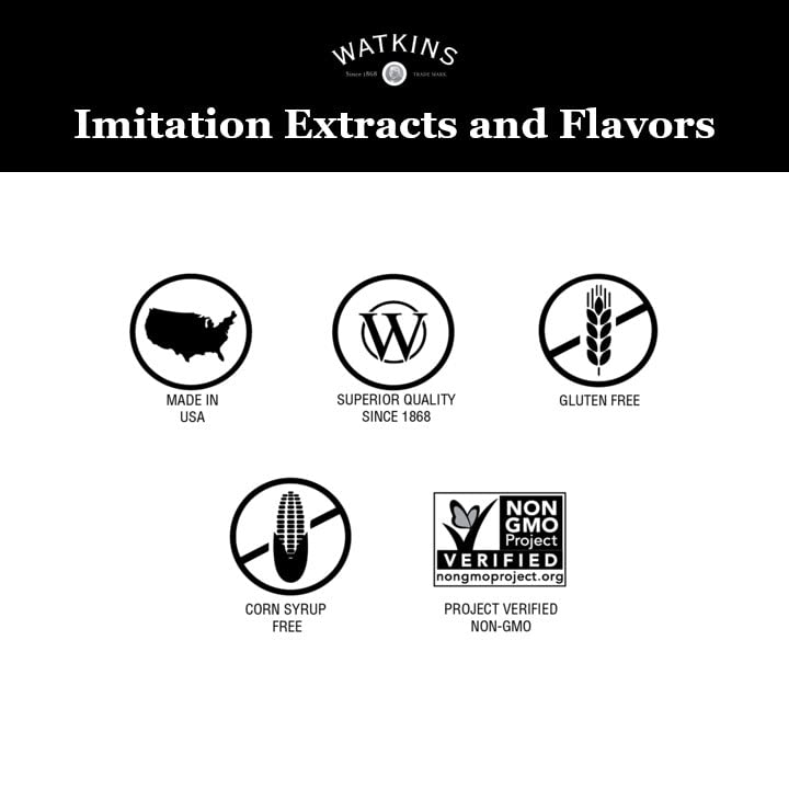 Watkins raspberry extract lifestyle kitchen counter demonstrating easy everyday use