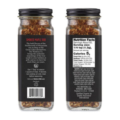 Watkins glass shaker close-up showing lid and pour holes for controlled seasoning