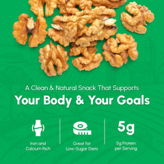 We Got Nuts open bag with spoon showing easy serving and reseal convenience