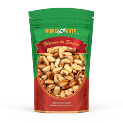 We Got Nuts front pouch showing product branding and resealable bag benefit