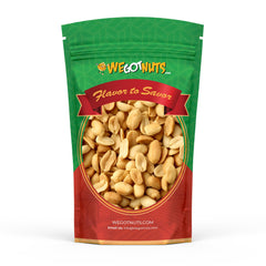 We Got Nuts front of 5 lb bulk bag showing label and product benefit