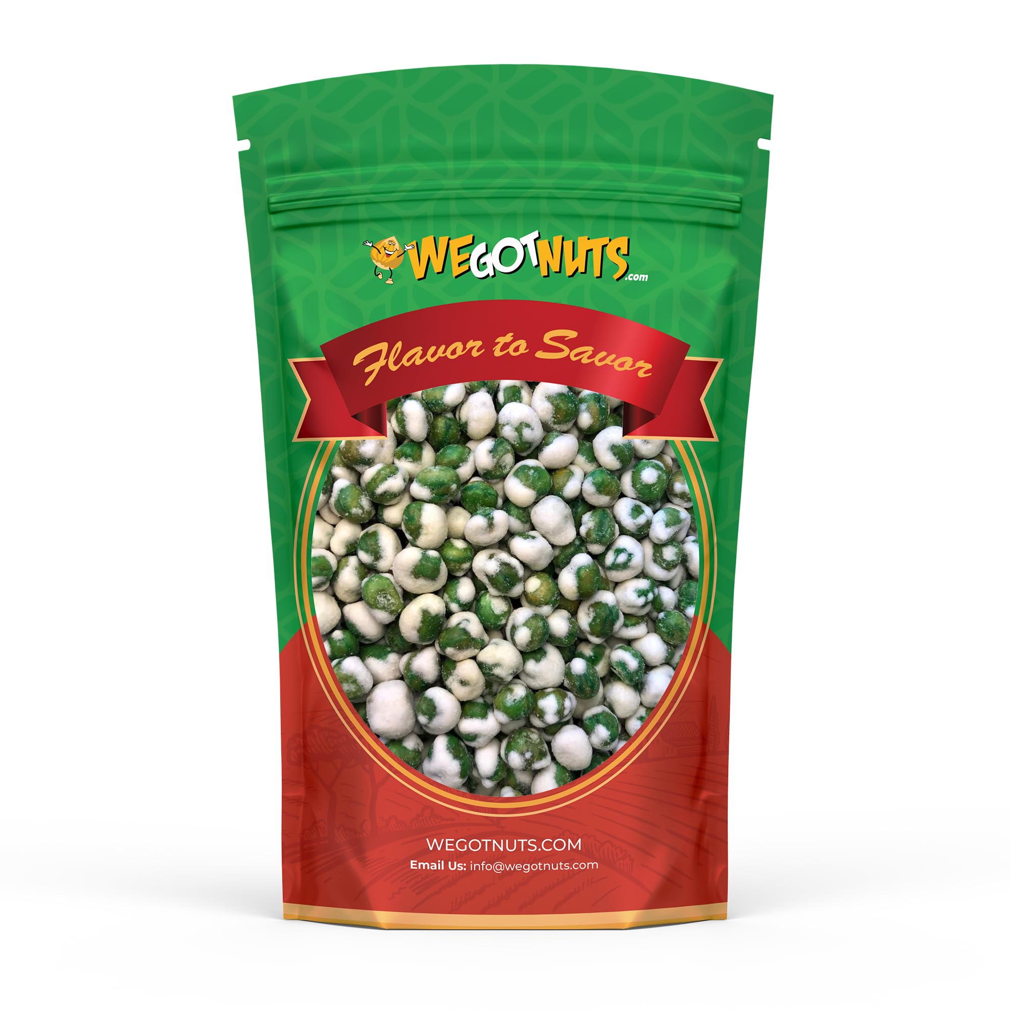 We Got Nuts front packaging showing large 4 pound resealable bag and bold branding for convenience