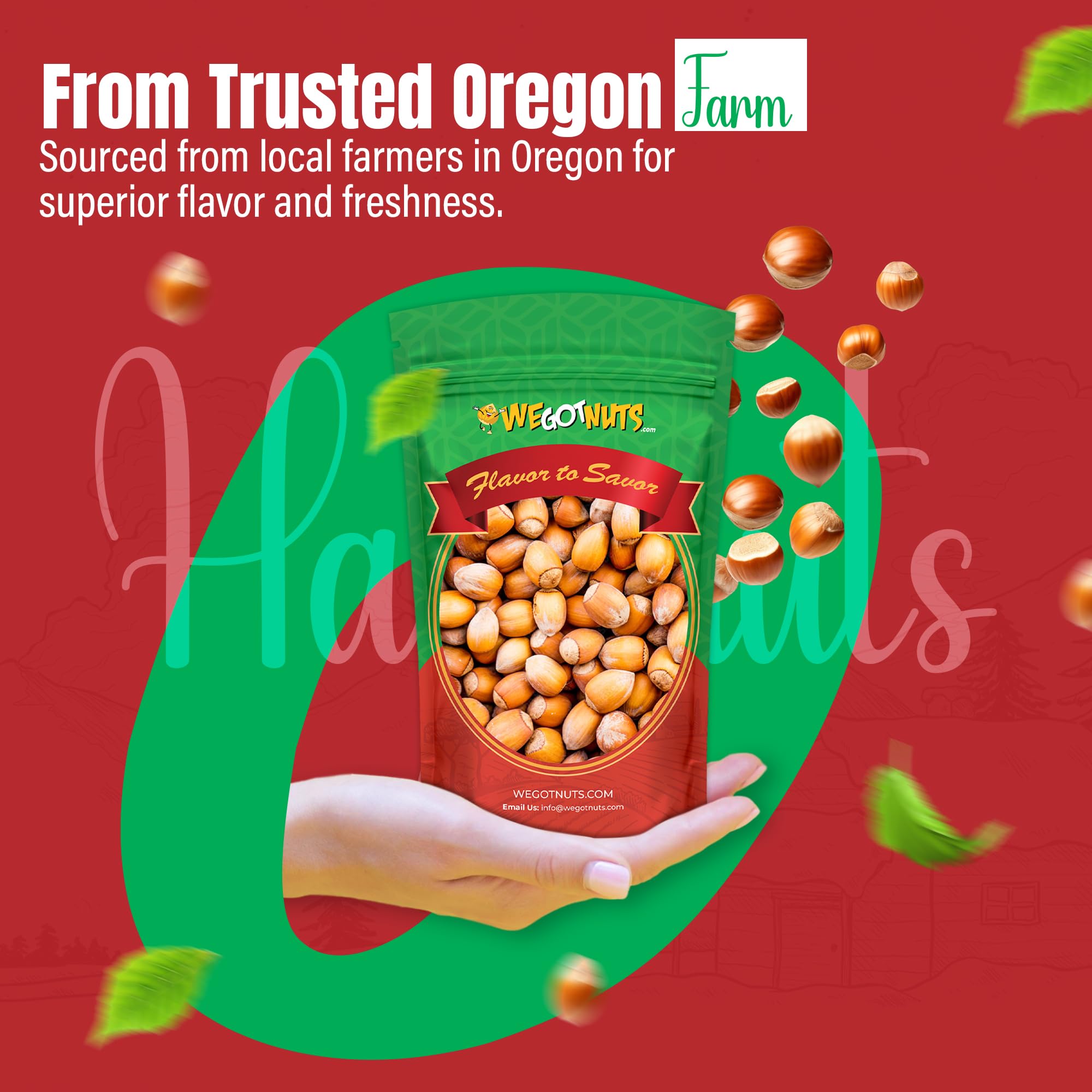 We Got Nuts hazelnuts in bowl ready for snacking and sharing