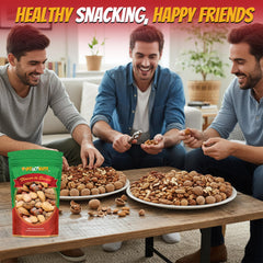 We Got Nuts party bowl on table for entertaining and easy serving