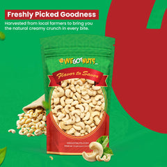 We Got Nuts resealable zipper detail keeps nuts fresh and convenient