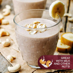 We Got Nuts cashews in serving bowl as snack suggestion and quick energy benefit