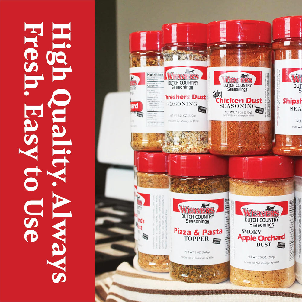 Weaver’s jar on kitchen counter in use showing convenience and family cooking benefit