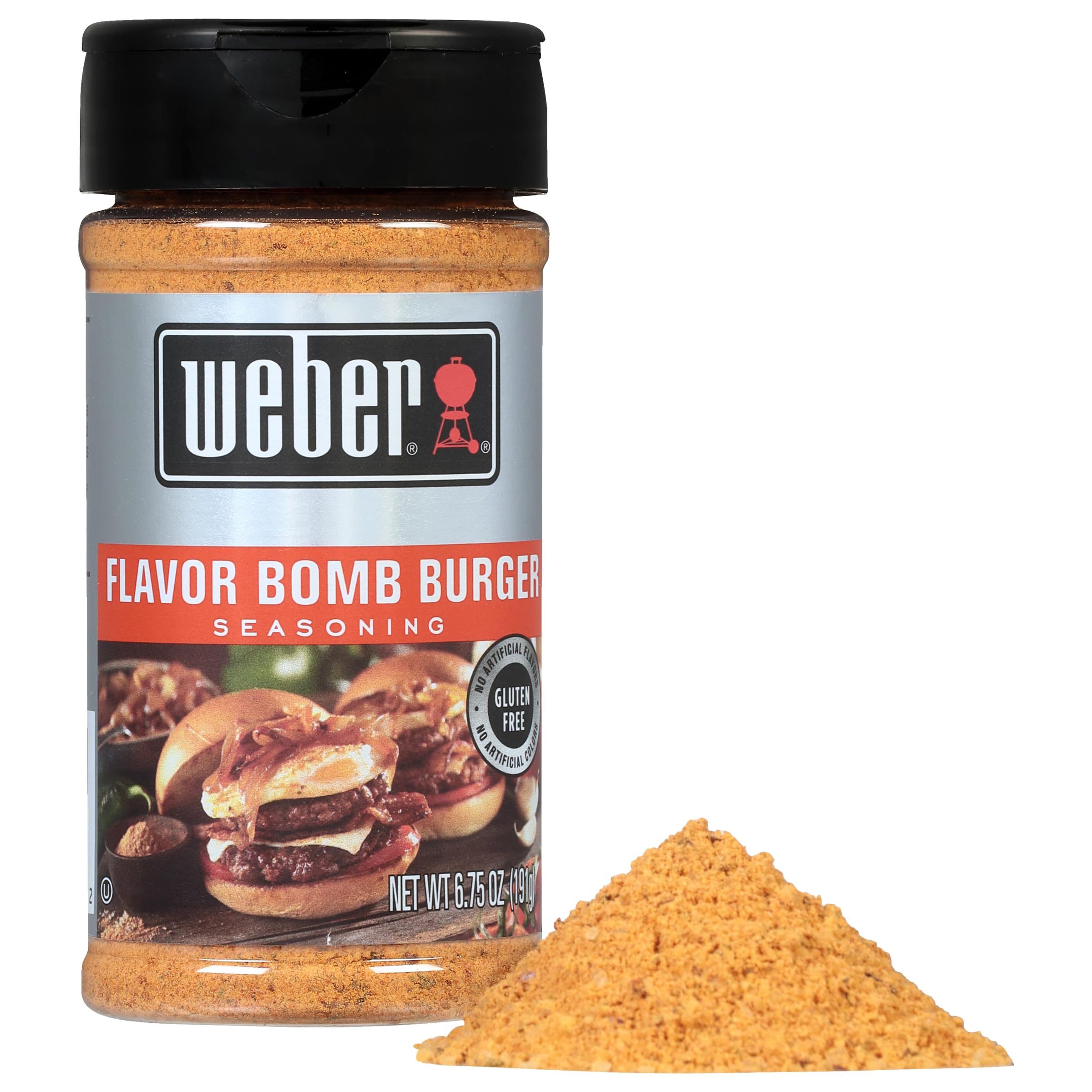Weber Flavor Bomb close-up texture of seasoning granules enhancing visual appeal