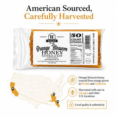 Weeks Honey Farm honey drizzling over yogurt for natural sweet flavor