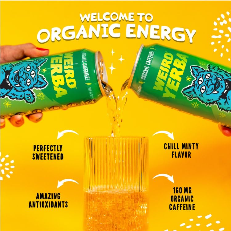 WEIRD top-open can view showing ready-to-drink convenience and freshness