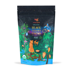 Weirdo Good front packaging showing 14 oz pouch and organic badge for premium results
