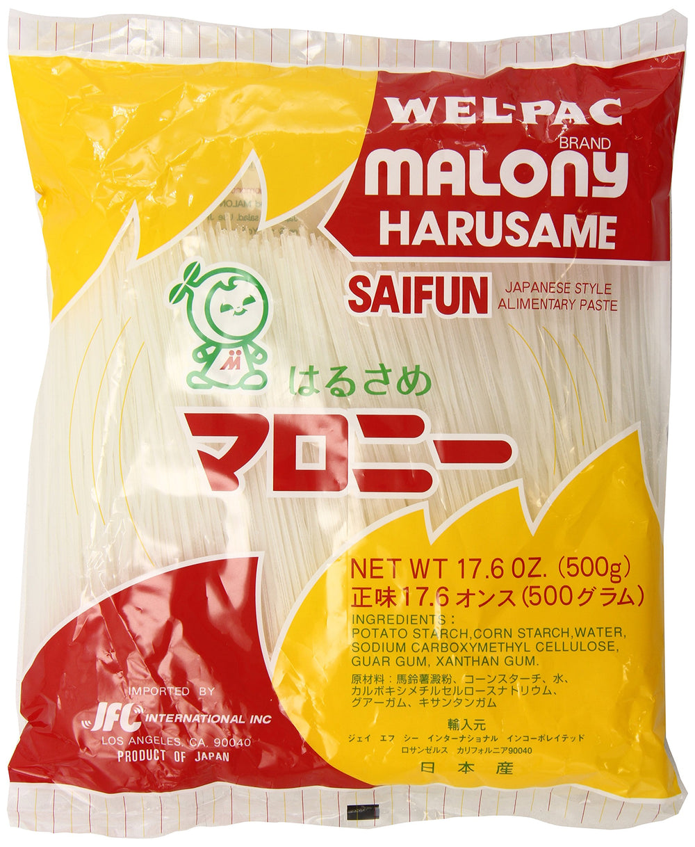 Wel-Pac Malony front packaging showing 17.6 oz bag and product label, convenient pantry staple