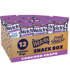 Welch's front packaging showing Concord Grape flavor and benefits