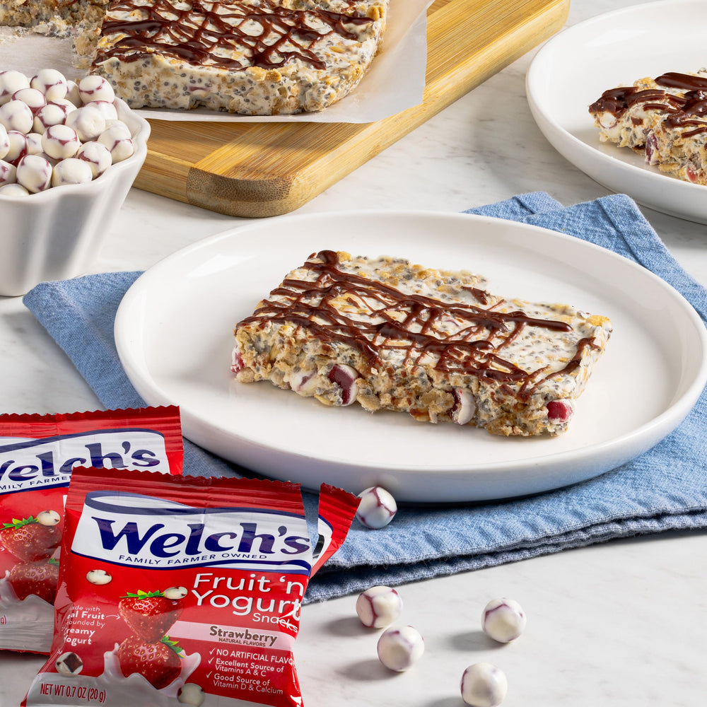 Welch's group serving at a party table showing crowd-friendly portions