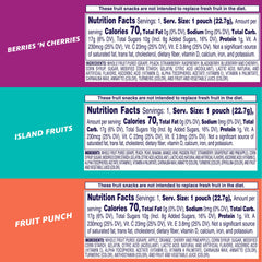 Welch's individual pouch closeup emphasizing portability and easy packing