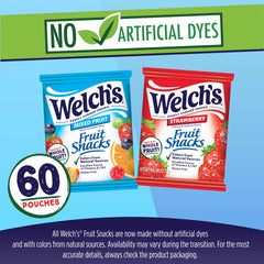 Close-up of a single Welch's snack pack highlighting whole fruit ingredient benefit