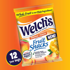 Welch's close-up of chewy snack texture highlighting whole fruit flavor