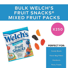 Welch's snacks displayed in a bowl on table showing ready-to-serve convenience
