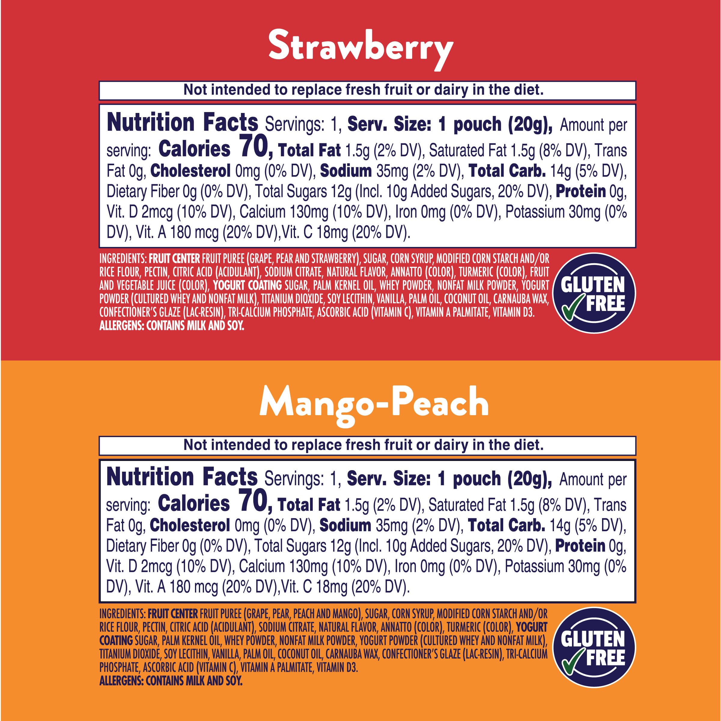 Welch's single 0.7 oz pouch front view indicates grab-and-go ease