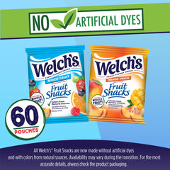 Welch's single snack pack close-up showing seal and convenient portioning benefit