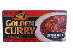 well2wellness S&B Golden Curry front packaging showing extra hot label and servings