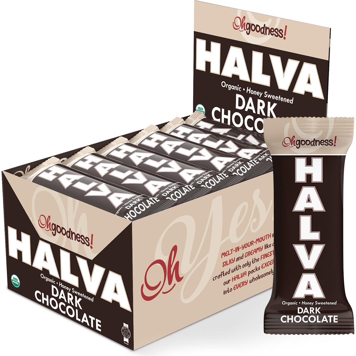 Wellbee's front pack view showing 16-pack and product branding, convenient pantry-ready snack