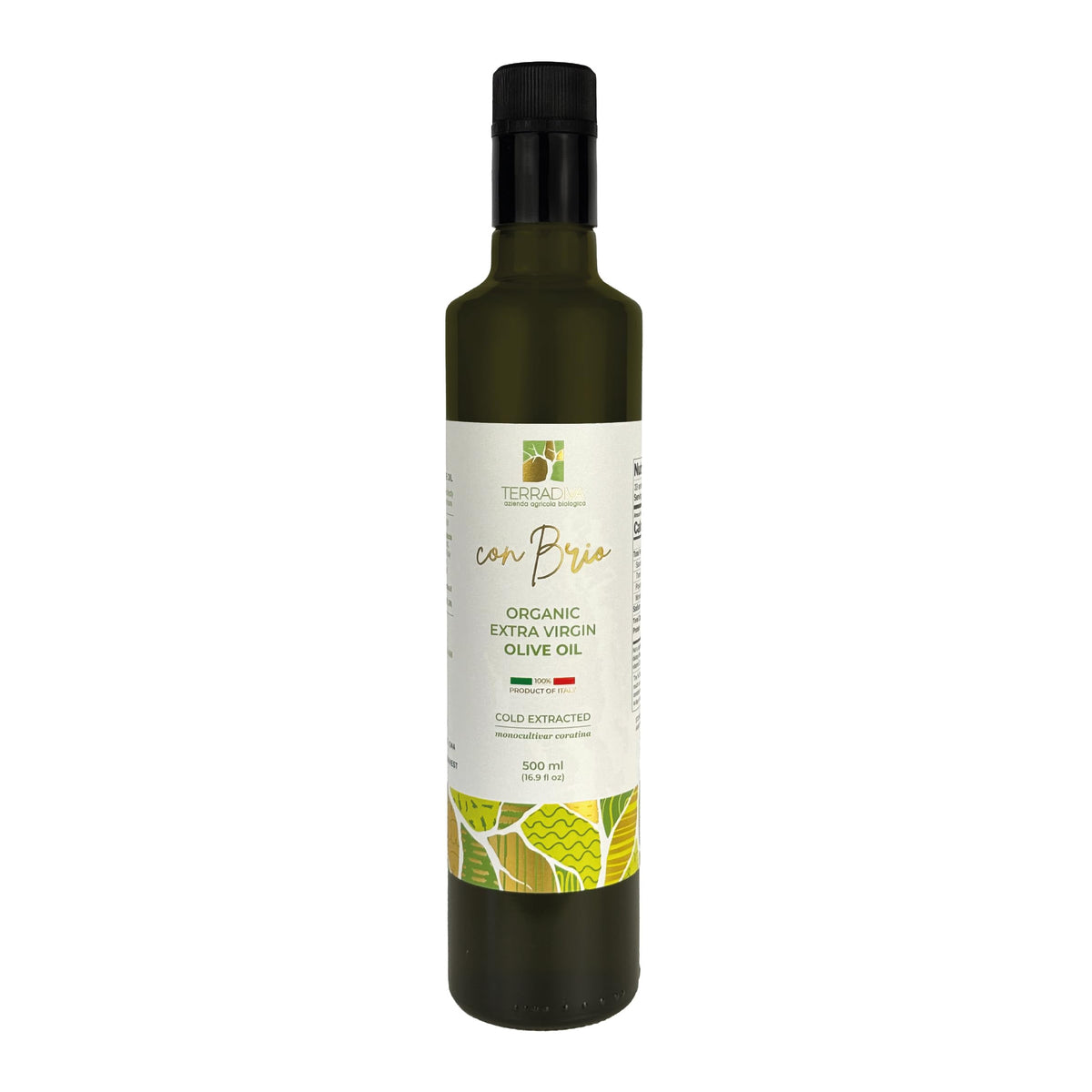 WellEatable front bottle label showing organic and NYIOOC gold benefits