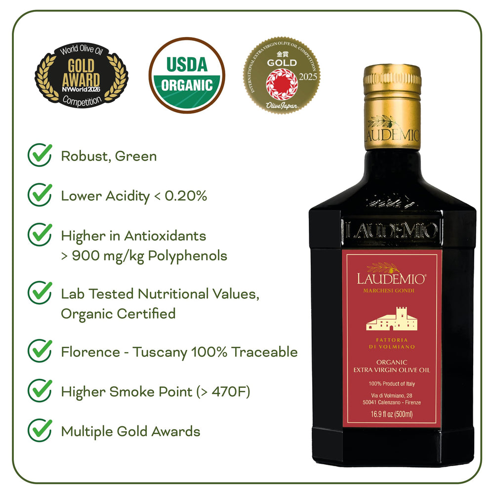 WellEatable Laudemio Volmiano premium gift box with bottle, ideal for gourmet presents