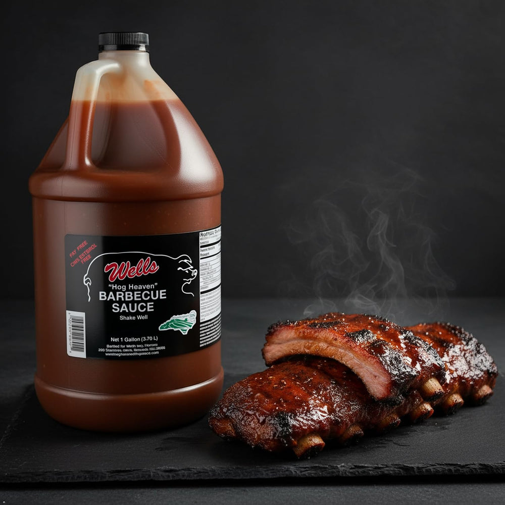 Wells Hog Heaven served at backyard BBQ demonstrating crowd-pleasing Carolina flavor