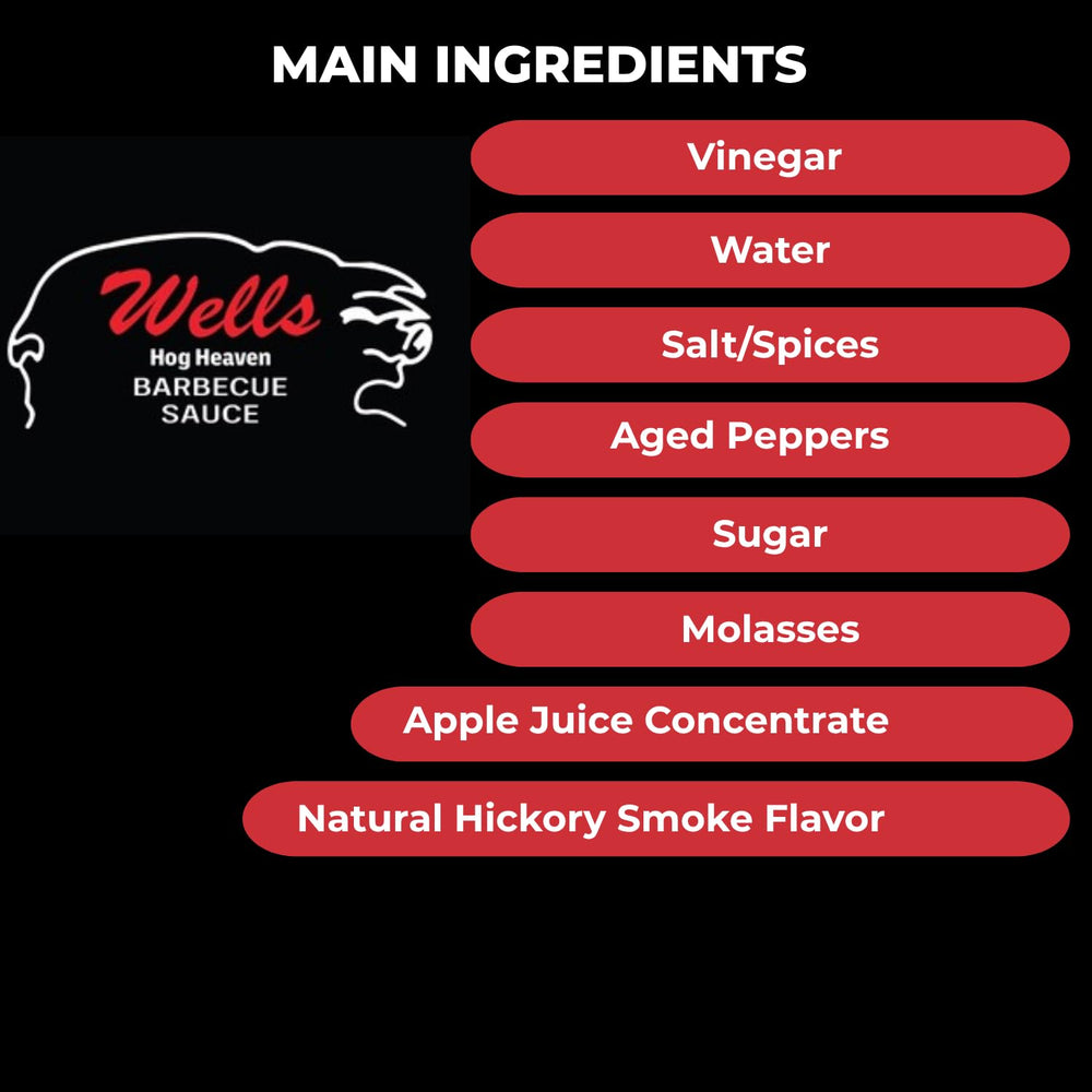 Wells Hog Heaven pouring closeup highlighting smooth vinegar texture and easy dispensing